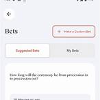 how to make a custom bet